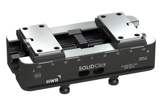SOLIDClick – Centering vises for contour clamping